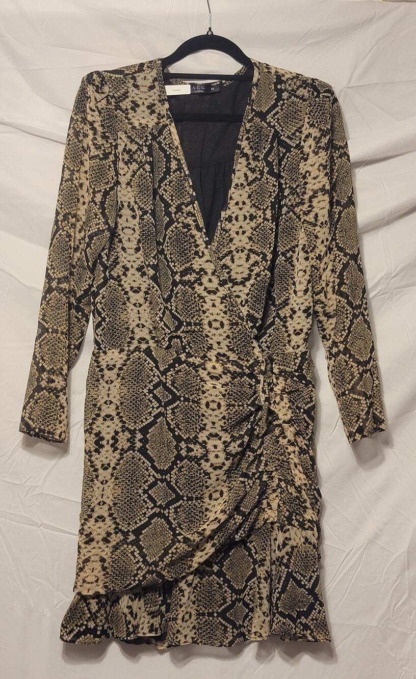 ACG LA Snake print dress Sz M